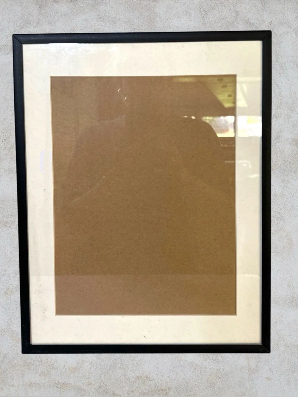 BLACK METAL 13.5X11.5 DOCUMENT Frame Mat for 8X10.5 DIPLOMA CERTIFICATES ETC